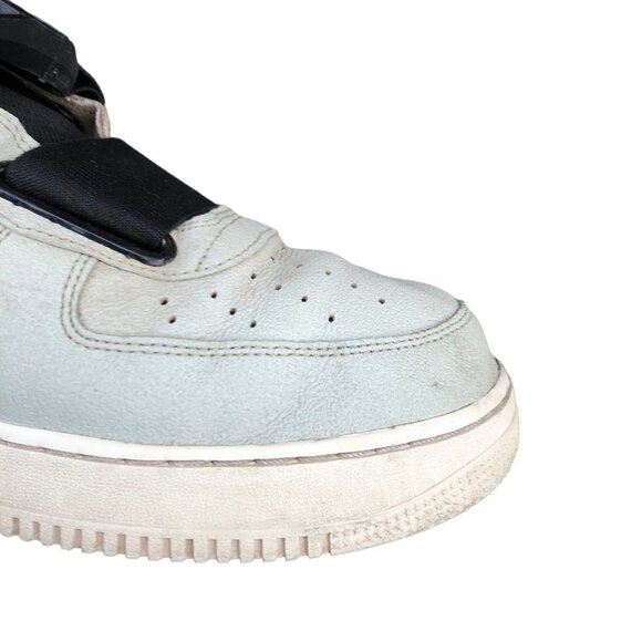 2018 Nike Air Force 1 Low Utility Spruce Fog Black Size 13 - Picture 7 of 16